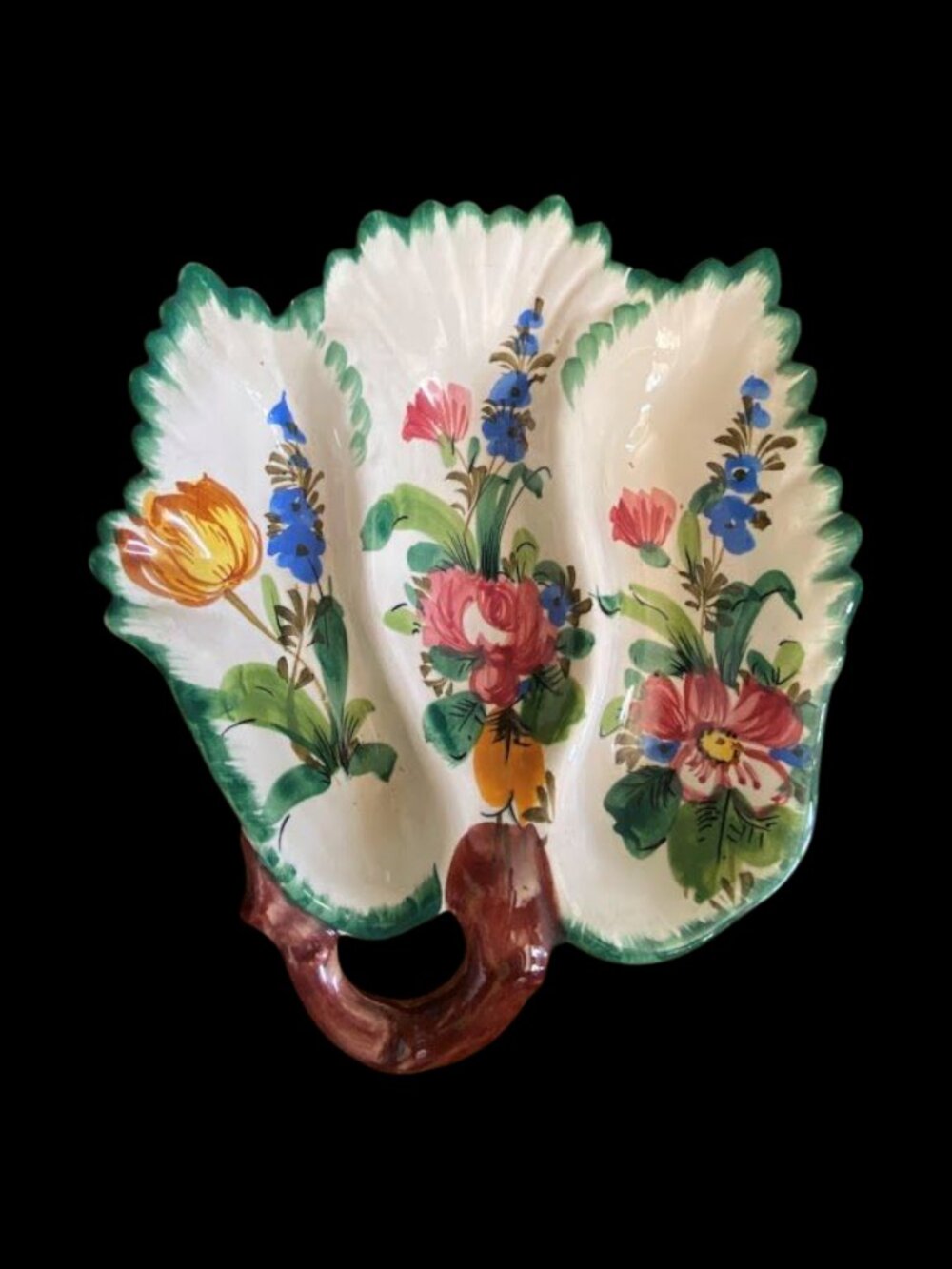 Vintage MCM Made In Italy Appetizer Plate